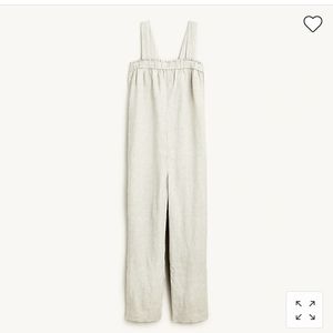 NWT J. Crew relaxed linen jumpsuit